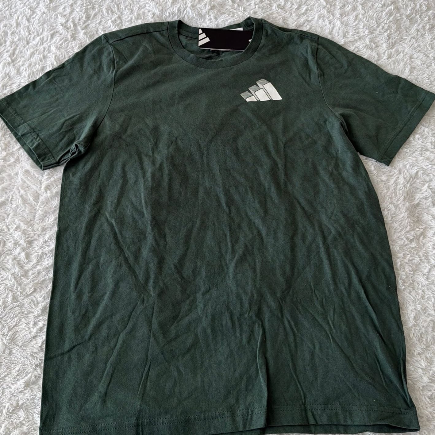Adidas Mens Category Graphic Tennis Tee Aurora Ivy